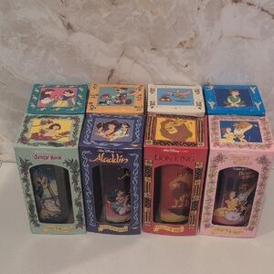Disney Colorful Character Glass Collection 1994 Burger King